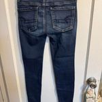 American Eagle  Outfitters Womens Jegging Jeans Size 4 Short Dark Wash Photo 2