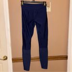 Running Bear Carbon38 the standard high rise‎ mesh leggings navy blue size 2/4 Photo 2