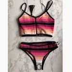 Lovers + Friends  Melody Desert Stripe Bikini revolve new with tags Photo 1