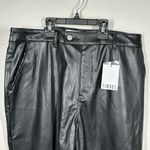 Tinsel Faux Black Leather Pants Women’s Size 14 Petite Photo 3