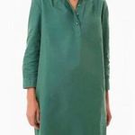 TUCKERNUCK POMANDER PLACE | Green Polly Oxford Shirt Dress Collared | Size XXL Photo 0