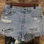 Levi's ® Premium
501® ORIGINAL FIT HIGH RISE WOMEN'S SHORTS sz 29 Photo 0