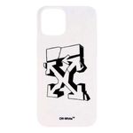 Off-White Authentic Unisex 12/12Pro Phone
White Case. Photo 1