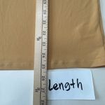 Tahari Long Sleeve Top Chain Detail V-Neck Blouse Elegant Gold Women Large Photo 7