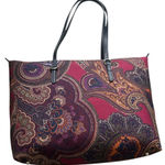 Ralph Lauren  Medium Paisley Print Tote Bag Photo 0