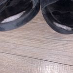 st. john's bay Black Leather Women's Heeled Sandals Womans 10 M Photo 2