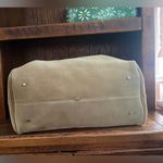 ZARA NWT  100% Leather Suede Women's / Men’s Duffel Weekender Bag Photo 8