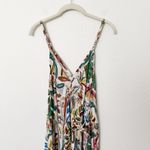 [World Market] Tropical Print Boho Oversized Jumpsuit NWT Size Small Medium S/M Green Photo 3