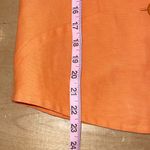 Dana Buchman Petite Linen Blend Blazer Jacket Size 4P Tangerine Orange NWT Photo 7
