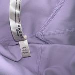 Free People Movement High Rise Lavender Scalloped Cropped Leggings Size M Photo 4