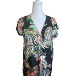 Ralph Lauren Lauren  Colorful Paisley Short Sleeve Dress Flowy Artsy‎ Size 6 EUC Photo 3