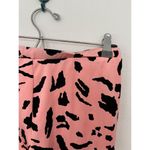 Unisex Pink Rave Festival Y2K Stretchy Skinny Leg Leggings Peach Animal Print Photo 9