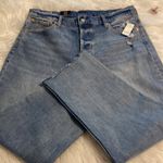 Gap  Cheeky Straight High Rise Jeans size 33/16 inseam 26” brand new with tags Photo 11