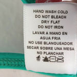 Dippin' Daisy's Swimwear Green Halter Bikini Top Size Small Photo 4