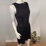 St. John  Couture by Marie Gray Sequin Knit Elegant Black Sleeveless Dress Photo 5