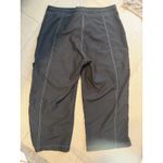 Le Cove Womens Short Shorts Black Casual Lightweight‎ White Trim Large Photo 5