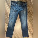 Ralph Lauren LRL Classic Bootcut Stretch High Rise Dark Wash Denim Jeans Size 12 Photo 3