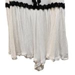LF Indikah Romper White with Black lace trim Size Small Photo 2