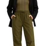 Tinseltown NWT  Women's Sz L/0X Green Parachute Pants Drawstring Cuffs‎ Pockets Photo 0