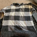 BDG  plaid elbow patch sweater small Photo 2