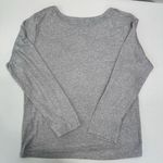 Laura Ashley  Soft Gray Scottie Dogs in Plaid Long Sleeve Pajama Top Size Large Photo 2