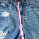 Aeropostale  Blue Jeans Womens 2 Mom Jeans Distressed Ripped Grunge‎ Streetwear Photo 10