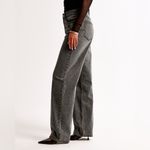 Abercrombie & Fitch Abercrombie Dark Grey The Loose High Rise Women’s Jeans Relaxed Fit Size 32/12 Photo 5