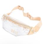 BEIS  Clear Fanny Pack Stadium Bum Bag See Through Bag Tan Details Photo 2
