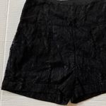 Sans Souci  Black High Waisted Lace shorts - M‎ EUC Photo 7