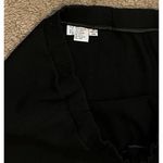 VTG 90’s Why 16 Santana Knit Maxi Skirt Black Sweater Stretch Travel Long Photo 4
