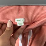 Aerie  coral ribbed sweatshorts  Photo 2