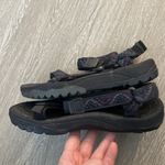 Teva  TERRADACTYL Unisex Black Blue Sport Sandals Aztec Print Men's 6 Womens 8 Photo 7