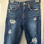 Moussy Vintage Premium Distressed Medium Wash Blue Jeans 25 Style 010AAC12 Photo 3