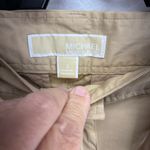 Michael Kors Michael Kors Tan Trousers Relaxed Fit Cotton Photo 2