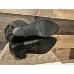 Andrew Geller Womens Andrew Gellar Sz 9‎ Black Rubber Knee High Waterproof Snow Rain Boots Photo 4