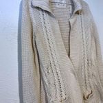 Old Navy  Cotton Chunky Knit  Cardigan Sweater SZ L Photo 3
