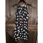Maurice's  Women's Dress Black White Floral Tank Top Waist Wrap Small S Photo 4