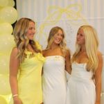 House Of CB Tink Buttercup Satin Ruffle Mini Dress Photo 4