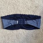 Aerie  Navy Lace Bandeau Size: 36D Photo 2