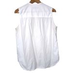 Shades Of Grey Micah Cohen | S | Sleeveless Button Up Top Shirt Blouse Tank White Photo 4