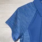 Under Armour  Women's Blue Short Sleeve Fitted Quarter Zip Athletic Shirt Photo 2