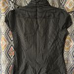 BCX  Button Down striped blouse Photo 5