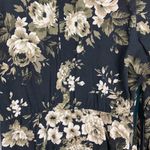 Denim & Supply  black floral wrap dress EUC Photo 7