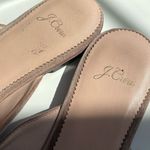 J.Crew Marina slides in velvet seashell color Photo 6