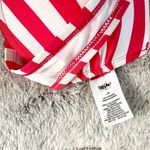 Mossimo Supply Co MOSSIMO Halter Bikini Top Hot Pink Stripes Padded removable U-Hook back, Sz Lg Photo 4