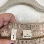 Anthropologie Moth Tunic Sweater Dress Top Oatmeal Size Medium Comfy Boho Photo 5