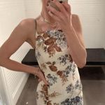 Abercrombie & Fitch Floral Linen Mini Dress Photo 0