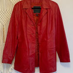Danier Genuine red leather jacket |  Canada Photo 0