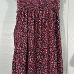Michael Kors Blue Floral Sleeveless Top Size XL EUC Photo 1