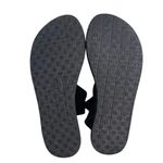 Sanuk Womens Yoga Sling Flip Flop Thong Black Sandals Size 7 Shimmer Comfortable Photo 5